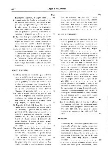 Acque e trasporti rivista mensile di giurisprudenza, dottrina, legislazione ed economia