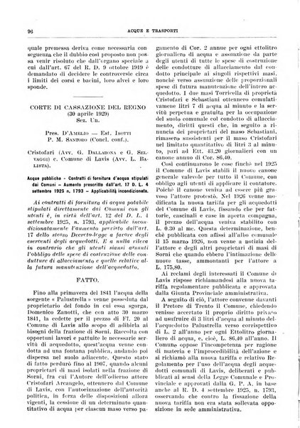 Acque e trasporti rivista mensile di giurisprudenza, dottrina, legislazione ed economia