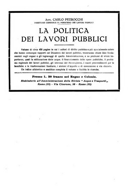 Acque e trasporti rivista mensile di giurisprudenza, dottrina, legislazione ed economia