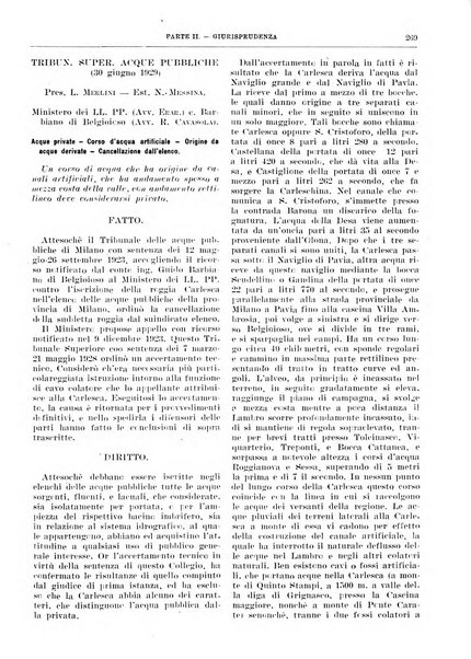 Acque e trasporti rivista mensile di giurisprudenza, dottrina, legislazione ed economia