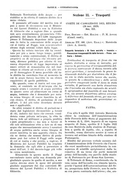 Acque e trasporti rivista mensile di giurisprudenza, dottrina, legislazione ed economia