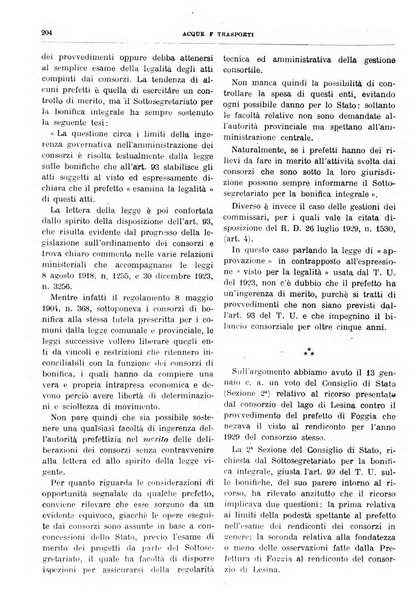 Acque e trasporti rivista mensile di giurisprudenza, dottrina, legislazione ed economia