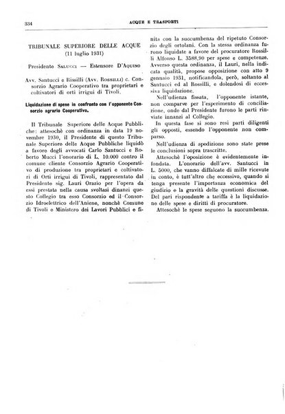 Acque e trasporti rivista mensile di giurisprudenza, dottrina, legislazione ed economia