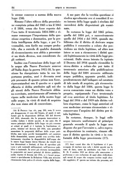 Acque e trasporti rivista mensile di giurisprudenza, dottrina, legislazione ed economia