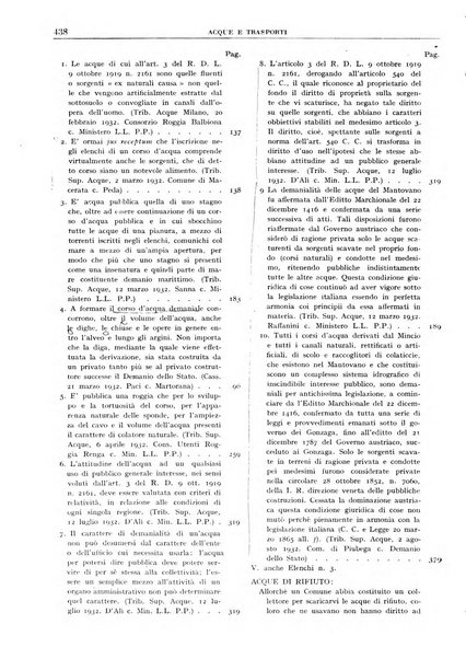 Acque e trasporti rivista mensile di giurisprudenza, dottrina, legislazione ed economia