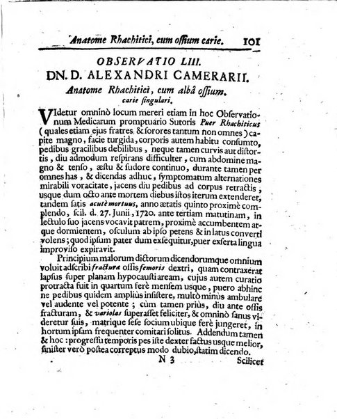 Acta physico-medica Academiae caesareae leopoldino-carolinae naturae curiosorum exhibentia ephemerides sive oservationes historias et experimenta a celeberrimis Germaniae et exterarum regionum viris habita et communicata..