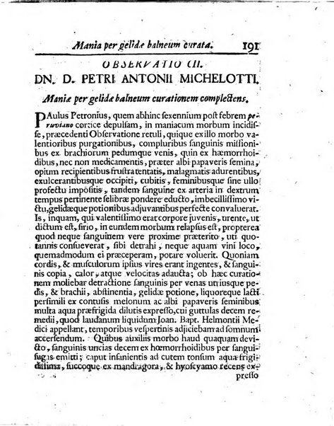 Acta physico-medica Academiae caesareae leopoldino-carolinae naturae curiosorum exhibentia ephemerides sive oservationes historias et experimenta a celeberrimis Germaniae et exterarum regionum viris habita et communicata..