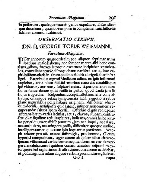 Acta physico-medica Academiae caesareae leopoldino-carolinae naturae curiosorum exhibentia ephemerides sive oservationes historias et experimenta a celeberrimis Germaniae et exterarum regionum viris habita et communicata..