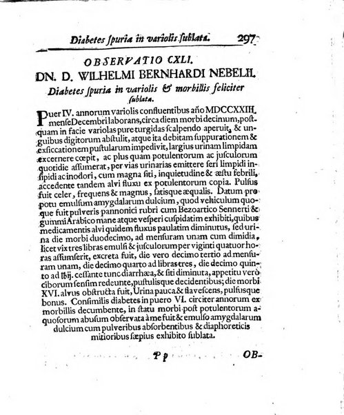 Acta physico-medica Academiae caesareae leopoldino-carolinae naturae curiosorum exhibentia ephemerides sive oservationes historias et experimenta a celeberrimis Germaniae et exterarum regionum viris habita et communicata..