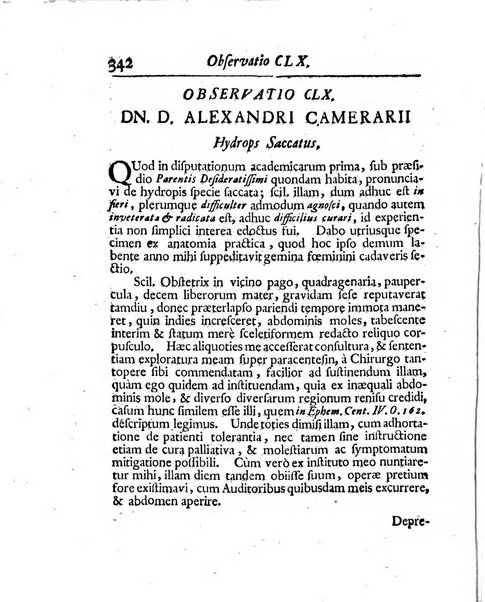 Acta physico-medica Academiae caesareae leopoldino-carolinae naturae curiosorum exhibentia ephemerides sive oservationes historias et experimenta a celeberrimis Germaniae et exterarum regionum viris habita et communicata..