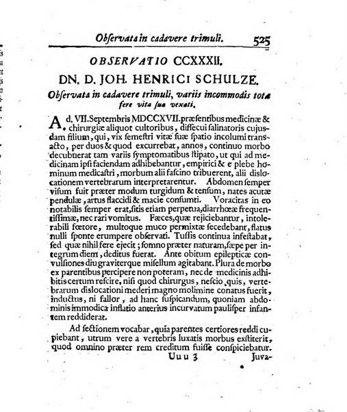 Acta physico-medica Academiae caesareae leopoldino-carolinae naturae curiosorum exhibentia ephemerides sive oservationes historias et experimenta a celeberrimis Germaniae et exterarum regionum viris habita et communicata..