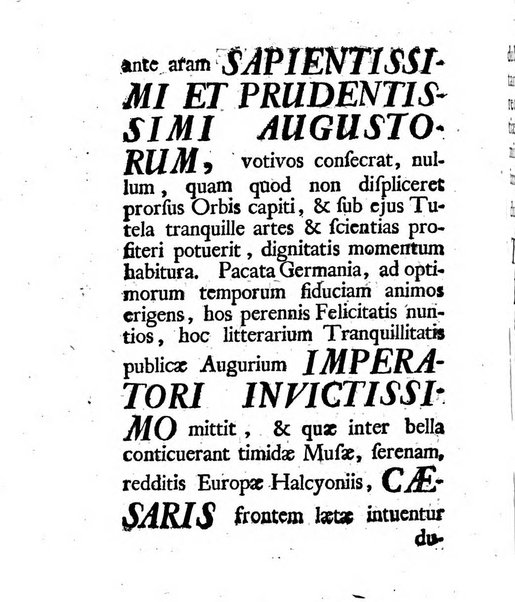 Acta physico-medica Academiae caesareae leopoldino-carolinae naturae curiosorum exhibentia ephemerides sive oservationes historias et experimenta a celeberrimis Germaniae et exterarum regionum viris habita et communicata..