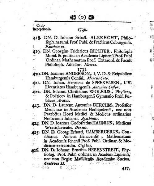 Acta physico-medica Academiae caesareae leopoldino-carolinae naturae curiosorum exhibentia ephemerides sive oservationes historias et experimenta a celeberrimis Germaniae et exterarum regionum viris habita et communicata..