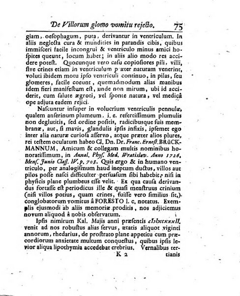 Acta physico-medica Academiae caesareae leopoldino-carolinae naturae curiosorum exhibentia ephemerides sive oservationes historias et experimenta a celeberrimis Germaniae et exterarum regionum viris habita et communicata..