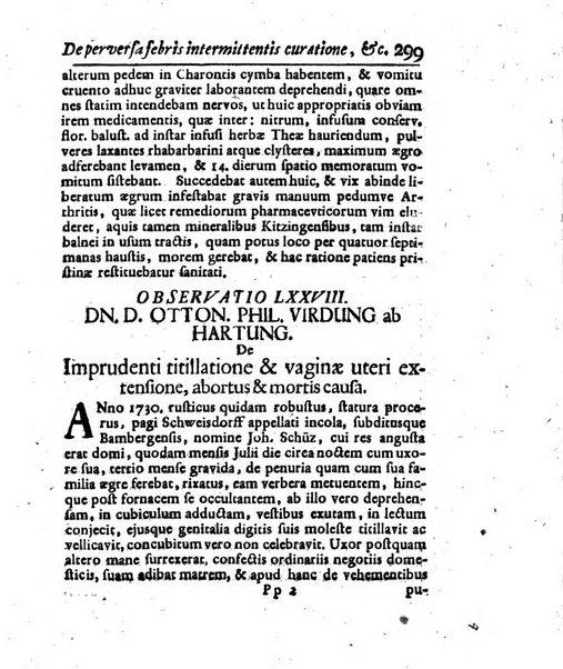 Acta physico-medica Academiae caesareae leopoldino-carolinae naturae curiosorum exhibentia ephemerides sive oservationes historias et experimenta a celeberrimis Germaniae et exterarum regionum viris habita et communicata..