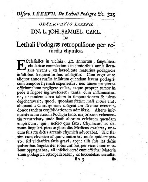 Acta physico-medica Academiae caesareae leopoldino-carolinae naturae curiosorum exhibentia ephemerides sive oservationes historias et experimenta a celeberrimis Germaniae et exterarum regionum viris habita et communicata..