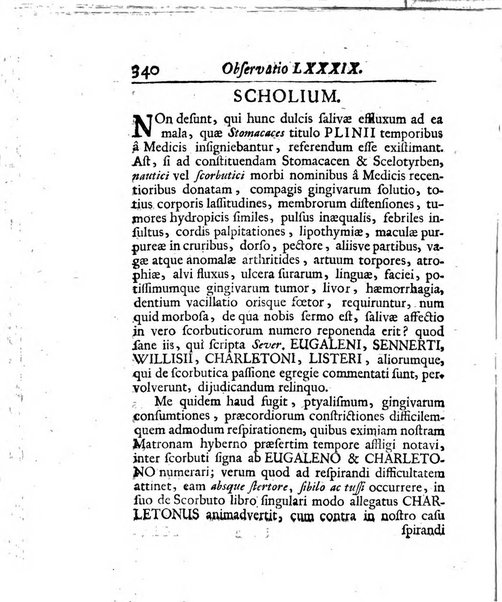 Acta physico-medica Academiae caesareae leopoldino-carolinae naturae curiosorum exhibentia ephemerides sive oservationes historias et experimenta a celeberrimis Germaniae et exterarum regionum viris habita et communicata..