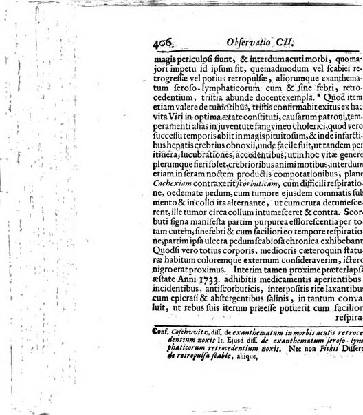 Acta physico-medica Academiae caesareae leopoldino-carolinae naturae curiosorum exhibentia ephemerides sive oservationes historias et experimenta a celeberrimis Germaniae et exterarum regionum viris habita et communicata..