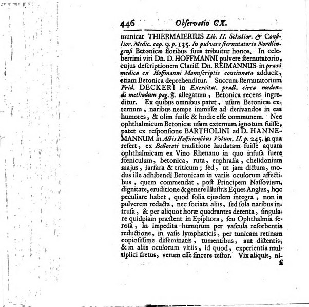 Acta physico-medica Academiae caesareae leopoldino-carolinae naturae curiosorum exhibentia ephemerides sive oservationes historias et experimenta a celeberrimis Germaniae et exterarum regionum viris habita et communicata..