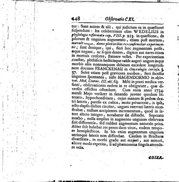 Acta physico-medica Academiae caesareae leopoldino-carolinae naturae curiosorum exhibentia ephemerides sive oservationes historias et experimenta a celeberrimis Germaniae et exterarum regionum viris habita et communicata..