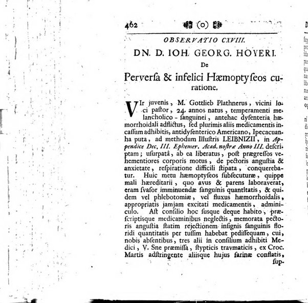 Acta physico-medica Academiae caesareae leopoldino-carolinae naturae curiosorum exhibentia ephemerides sive oservationes historias et experimenta a celeberrimis Germaniae et exterarum regionum viris habita et communicata..