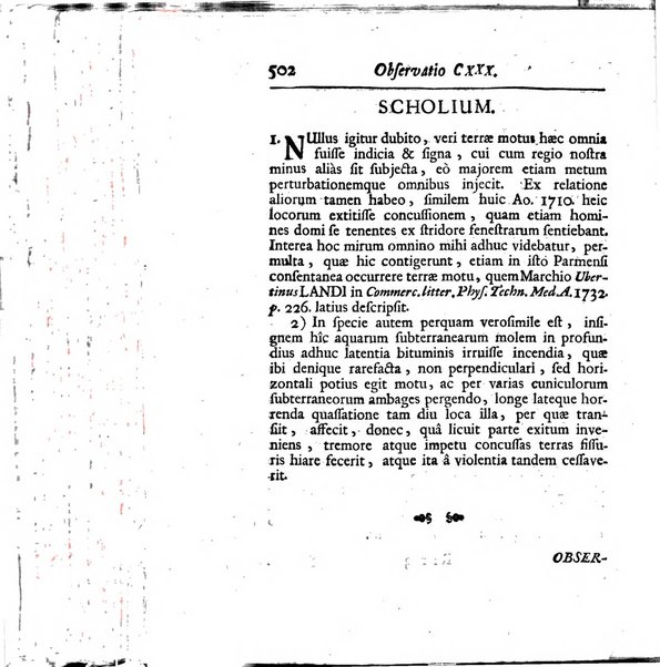 Acta physico-medica Academiae caesareae leopoldino-carolinae naturae curiosorum exhibentia ephemerides sive oservationes historias et experimenta a celeberrimis Germaniae et exterarum regionum viris habita et communicata..