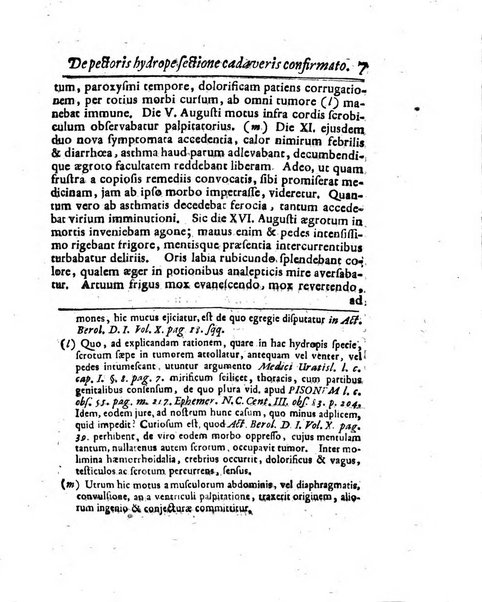 Acta physico-medica Academiae caesareae leopoldino-carolinae naturae curiosorum exhibentia ephemerides sive oservationes historias et experimenta a celeberrimis Germaniae et exterarum regionum viris habita et communicata..