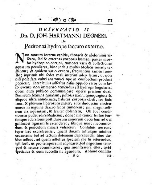 Acta physico-medica Academiae caesareae leopoldino-carolinae naturae curiosorum exhibentia ephemerides sive oservationes historias et experimenta a celeberrimis Germaniae et exterarum regionum viris habita et communicata..