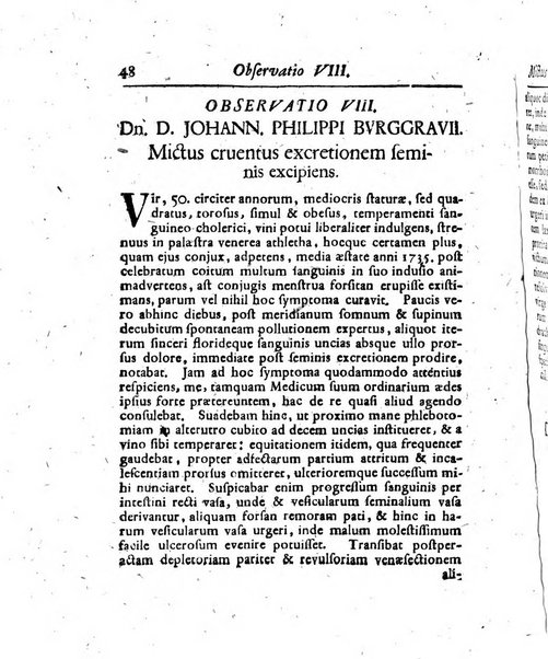 Acta physico-medica Academiae caesareae leopoldino-carolinae naturae curiosorum exhibentia ephemerides sive oservationes historias et experimenta a celeberrimis Germaniae et exterarum regionum viris habita et communicata..