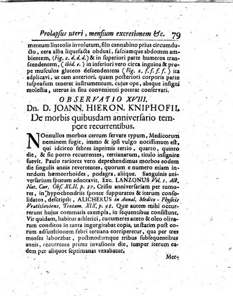 Acta physico-medica Academiae caesareae leopoldino-carolinae naturae curiosorum exhibentia ephemerides sive oservationes historias et experimenta a celeberrimis Germaniae et exterarum regionum viris habita et communicata..