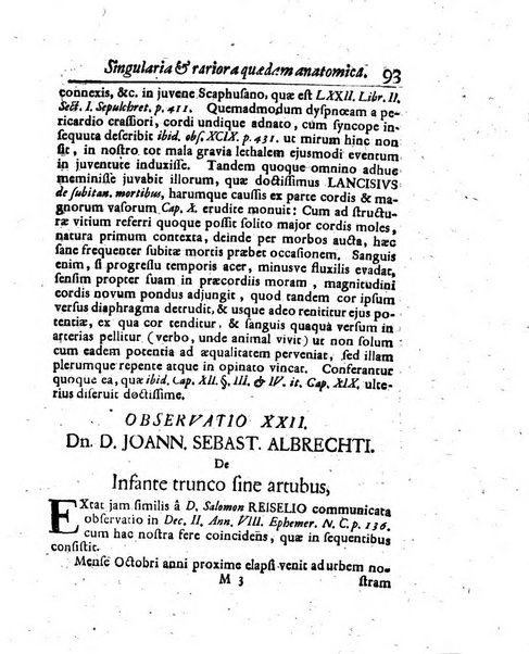 Acta physico-medica Academiae caesareae leopoldino-carolinae naturae curiosorum exhibentia ephemerides sive oservationes historias et experimenta a celeberrimis Germaniae et exterarum regionum viris habita et communicata..