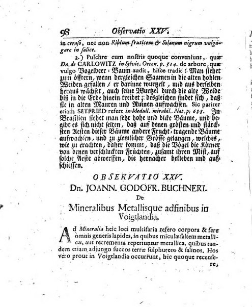 Acta physico-medica Academiae caesareae leopoldino-carolinae naturae curiosorum exhibentia ephemerides sive oservationes historias et experimenta a celeberrimis Germaniae et exterarum regionum viris habita et communicata..