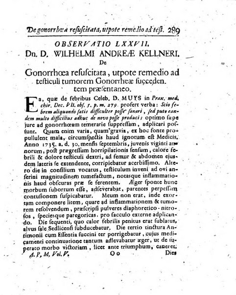 Acta physico-medica Academiae caesareae leopoldino-carolinae naturae curiosorum exhibentia ephemerides sive oservationes historias et experimenta a celeberrimis Germaniae et exterarum regionum viris habita et communicata..