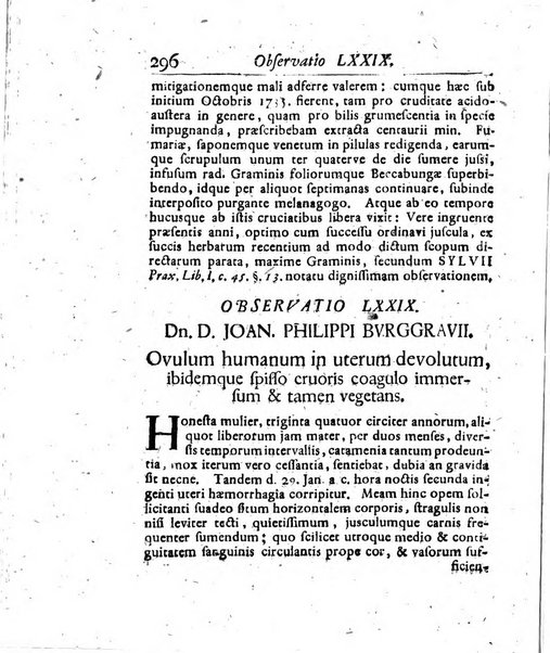 Acta physico-medica Academiae caesareae leopoldino-carolinae naturae curiosorum exhibentia ephemerides sive oservationes historias et experimenta a celeberrimis Germaniae et exterarum regionum viris habita et communicata..