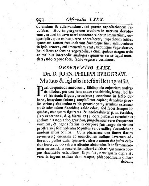 Acta physico-medica Academiae caesareae leopoldino-carolinae naturae curiosorum exhibentia ephemerides sive oservationes historias et experimenta a celeberrimis Germaniae et exterarum regionum viris habita et communicata..