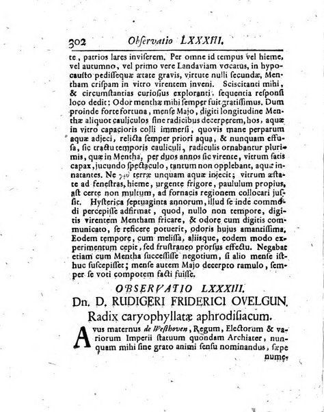 Acta physico-medica Academiae caesareae leopoldino-carolinae naturae curiosorum exhibentia ephemerides sive oservationes historias et experimenta a celeberrimis Germaniae et exterarum regionum viris habita et communicata..