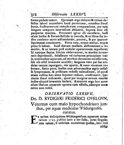 Acta physico-medica Academiae caesareae leopoldino-carolinae naturae curiosorum exhibentia ephemerides sive oservationes historias et experimenta a celeberrimis Germaniae et exterarum regionum viris habita et communicata..