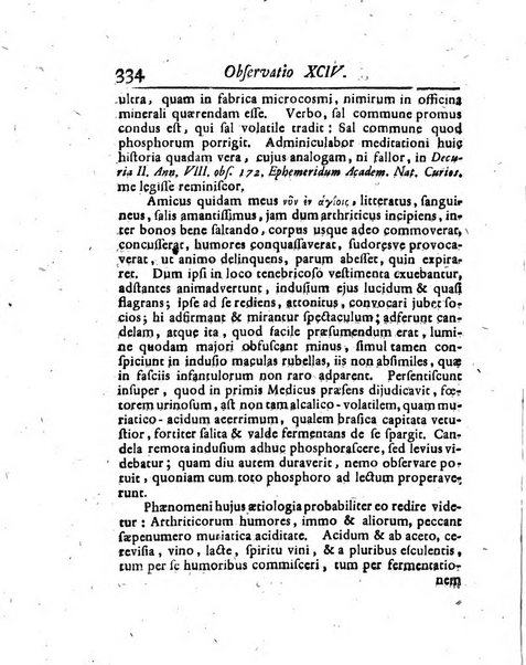 Acta physico-medica Academiae caesareae leopoldino-carolinae naturae curiosorum exhibentia ephemerides sive oservationes historias et experimenta a celeberrimis Germaniae et exterarum regionum viris habita et communicata..