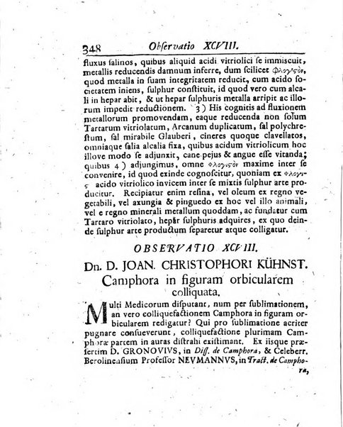 Acta physico-medica Academiae caesareae leopoldino-carolinae naturae curiosorum exhibentia ephemerides sive oservationes historias et experimenta a celeberrimis Germaniae et exterarum regionum viris habita et communicata..