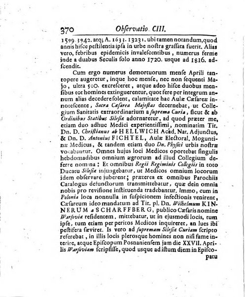 Acta physico-medica Academiae caesareae leopoldino-carolinae naturae curiosorum exhibentia ephemerides sive oservationes historias et experimenta a celeberrimis Germaniae et exterarum regionum viris habita et communicata..