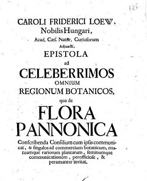 Acta physico-medica Academiae caesareae leopoldino-carolinae naturae curiosorum exhibentia ephemerides sive oservationes historias et experimenta a celeberrimis Germaniae et exterarum regionum viris habita et communicata..