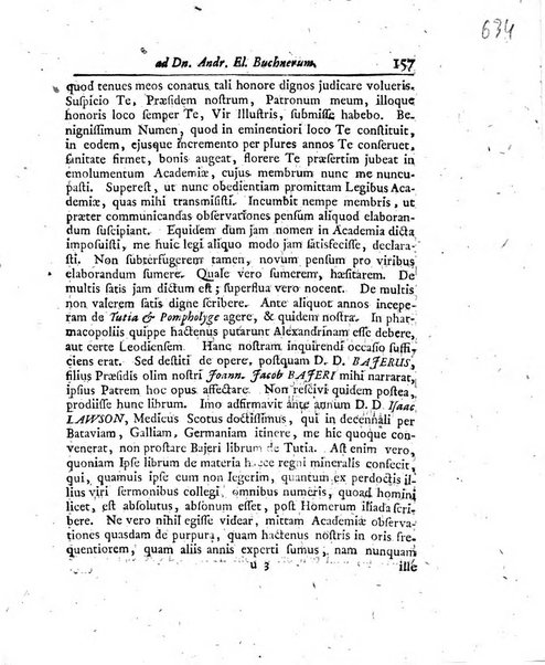 Acta physico-medica Academiae caesareae leopoldino-carolinae naturae curiosorum exhibentia ephemerides sive oservationes historias et experimenta a celeberrimis Germaniae et exterarum regionum viris habita et communicata..