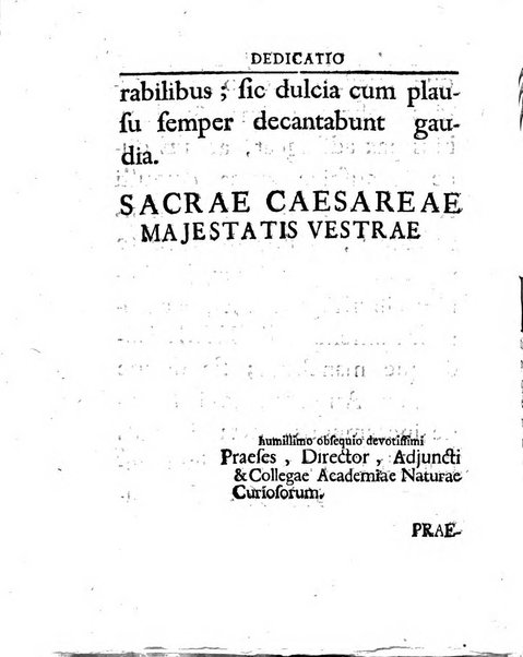 Acta physico-medica Academiae caesareae leopoldino-carolinae naturae curiosorum exhibentia ephemerides sive oservationes historias et experimenta a celeberrimis Germaniae et exterarum regionum viris habita et communicata..