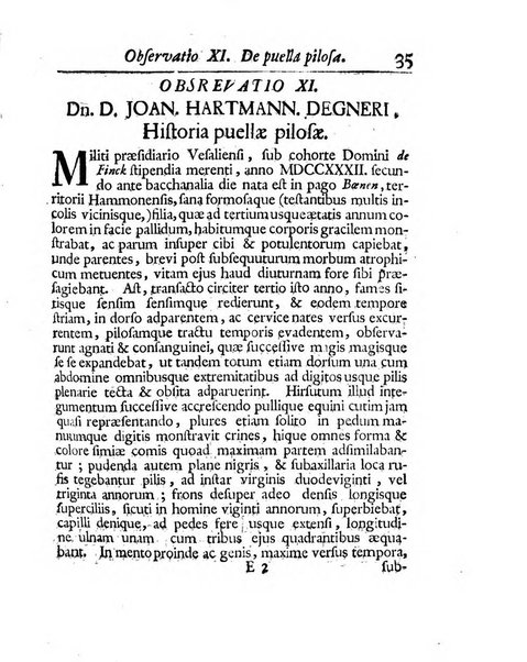 Acta physico-medica Academiae caesareae leopoldino-carolinae naturae curiosorum exhibentia ephemerides sive oservationes historias et experimenta a celeberrimis Germaniae et exterarum regionum viris habita et communicata..