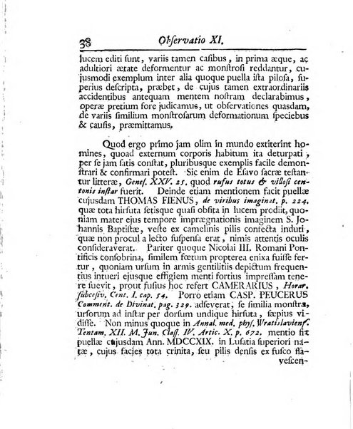 Acta physico-medica Academiae caesareae leopoldino-carolinae naturae curiosorum exhibentia ephemerides sive oservationes historias et experimenta a celeberrimis Germaniae et exterarum regionum viris habita et communicata..