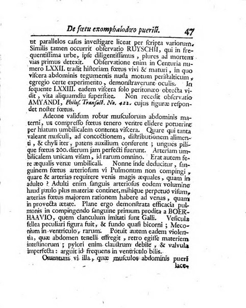 Acta physico-medica Academiae caesareae leopoldino-carolinae naturae curiosorum exhibentia ephemerides sive oservationes historias et experimenta a celeberrimis Germaniae et exterarum regionum viris habita et communicata..