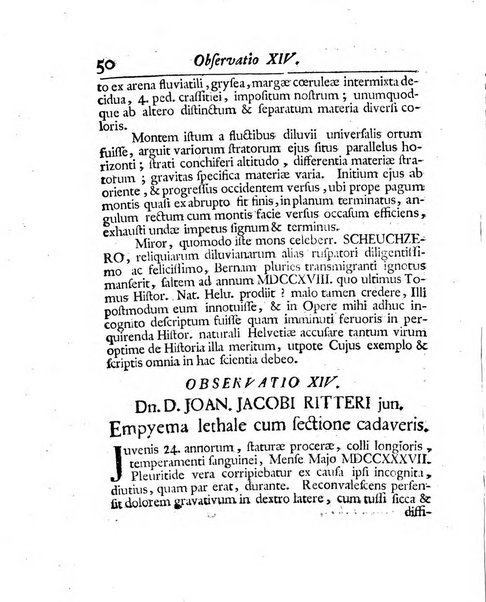 Acta physico-medica Academiae caesareae leopoldino-carolinae naturae curiosorum exhibentia ephemerides sive oservationes historias et experimenta a celeberrimis Germaniae et exterarum regionum viris habita et communicata..