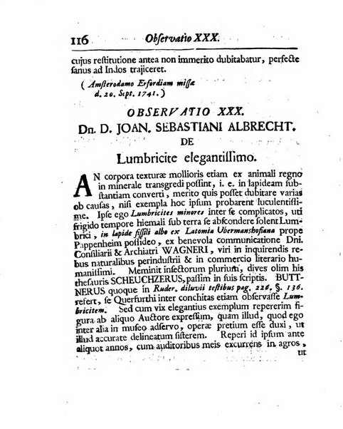 Acta physico-medica Academiae caesareae leopoldino-carolinae naturae curiosorum exhibentia ephemerides sive oservationes historias et experimenta a celeberrimis Germaniae et exterarum regionum viris habita et communicata..