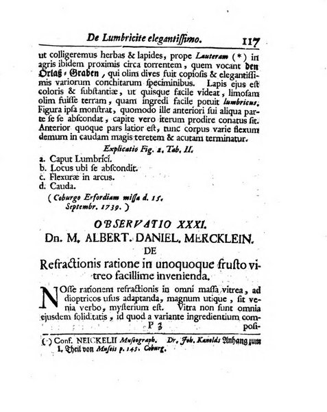 Acta physico-medica Academiae caesareae leopoldino-carolinae naturae curiosorum exhibentia ephemerides sive oservationes historias et experimenta a celeberrimis Germaniae et exterarum regionum viris habita et communicata..