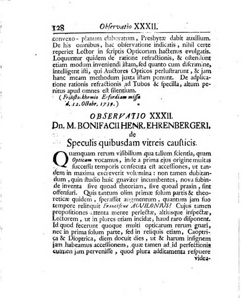 Acta physico-medica Academiae caesareae leopoldino-carolinae naturae curiosorum exhibentia ephemerides sive oservationes historias et experimenta a celeberrimis Germaniae et exterarum regionum viris habita et communicata..